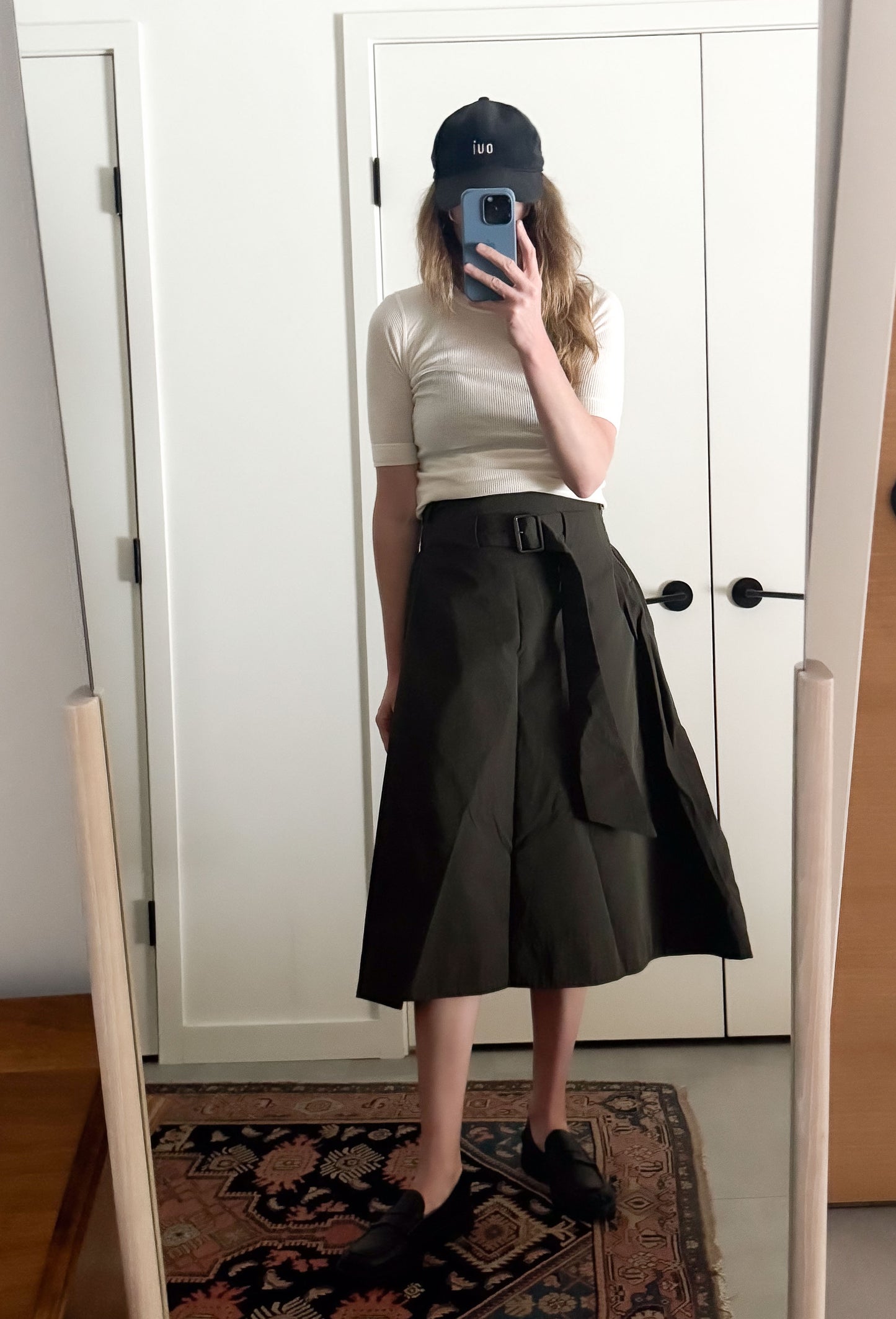 Moncler Skirt - Olive Colour - Size 38