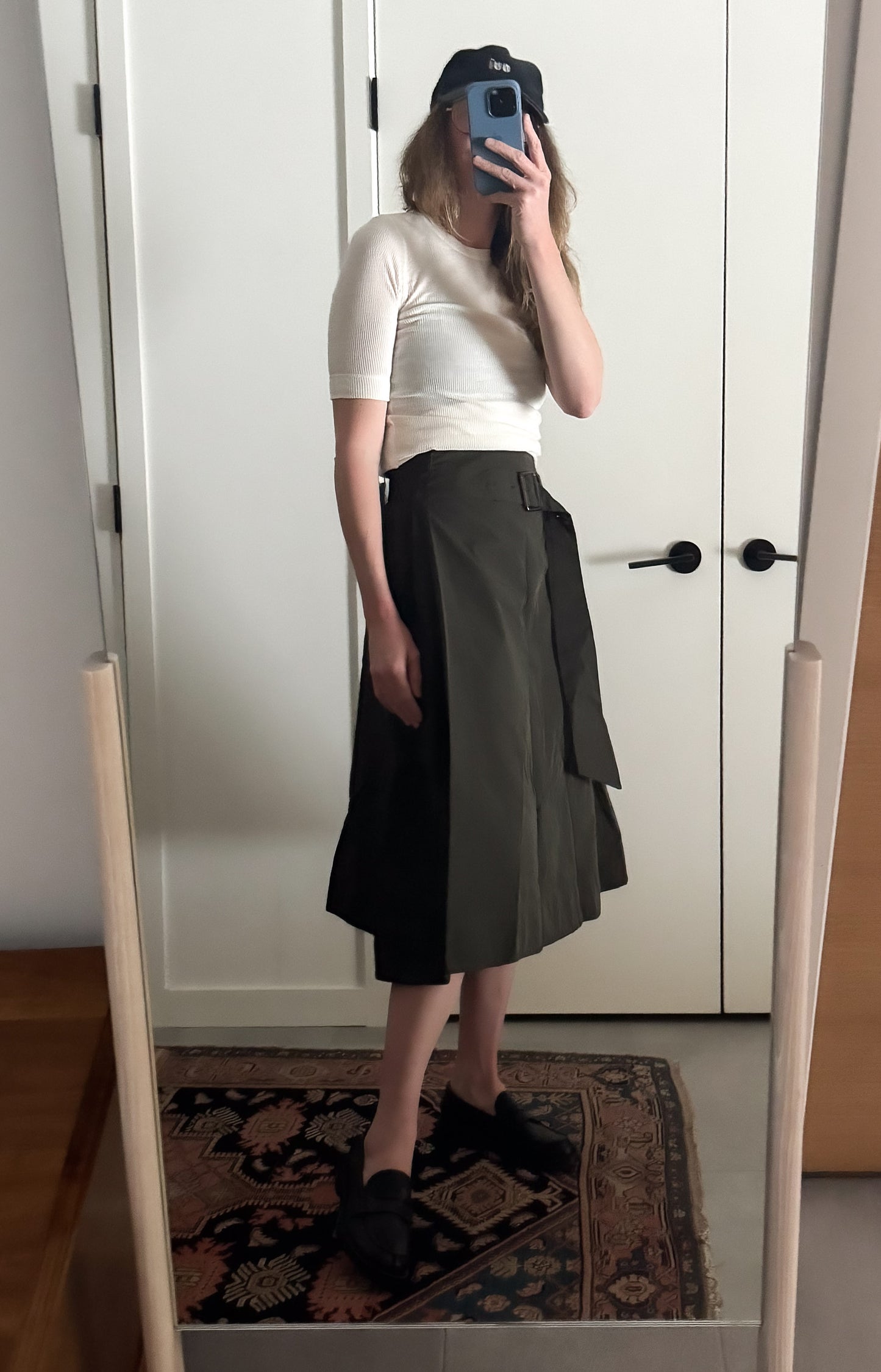 Moncler Skirt - Olive Colour - Size 38