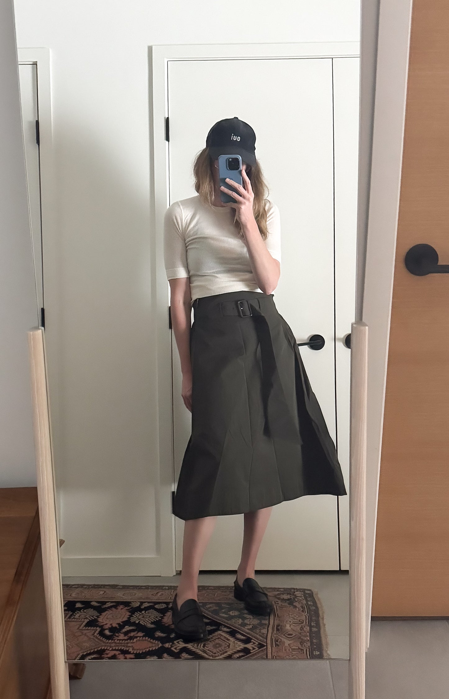 Moncler Skirt - Olive Colour - Size 38
