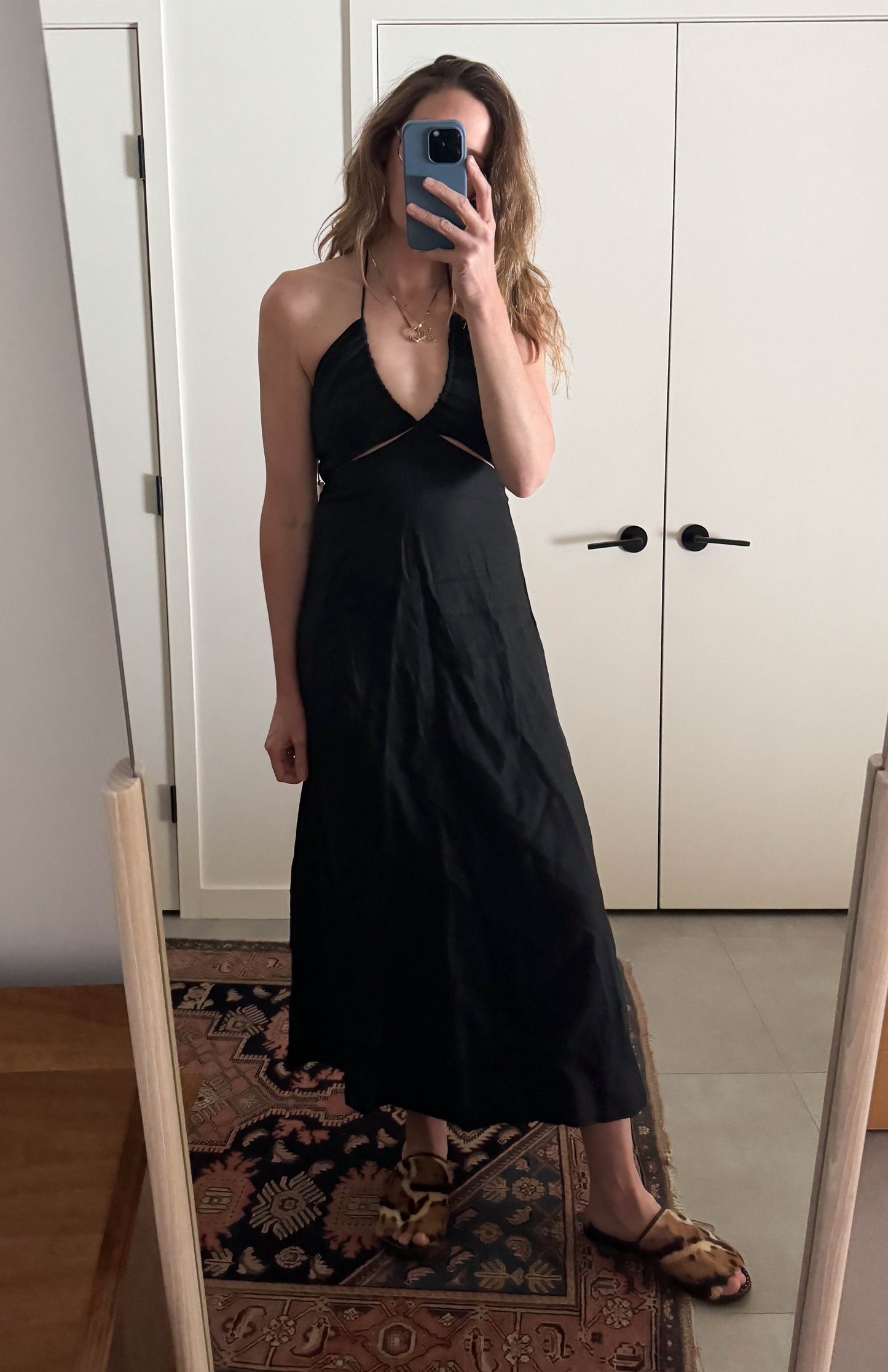 Apiece Apart Cut Out Maxi Dress - NWT