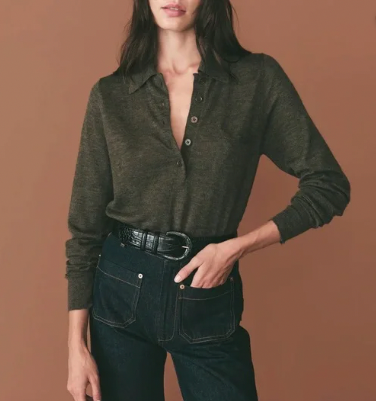 Doen Cashmere Henley