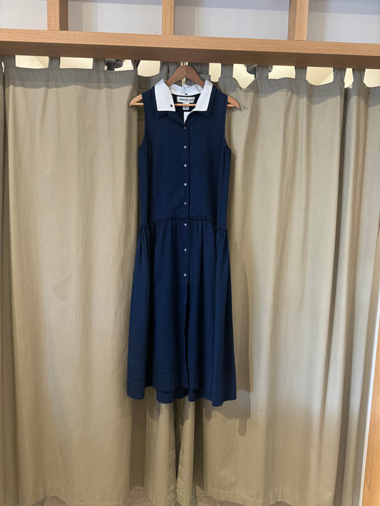 Caron Callahan Navy Dress - Small