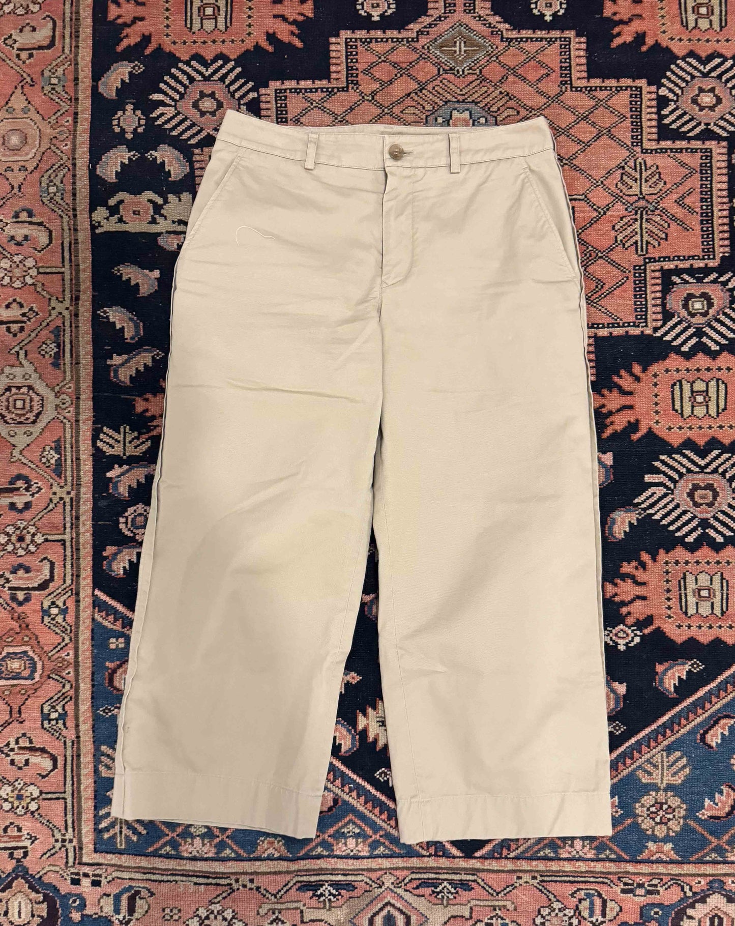 Acne Studios Crop Khaki Pants